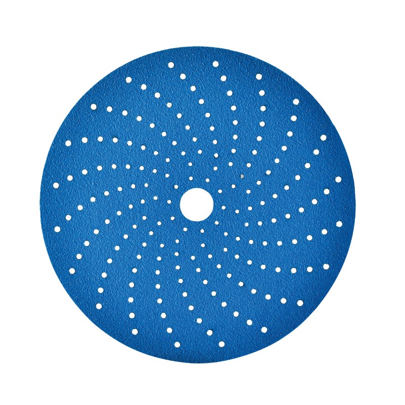 Blåt tilpasset sandpapir