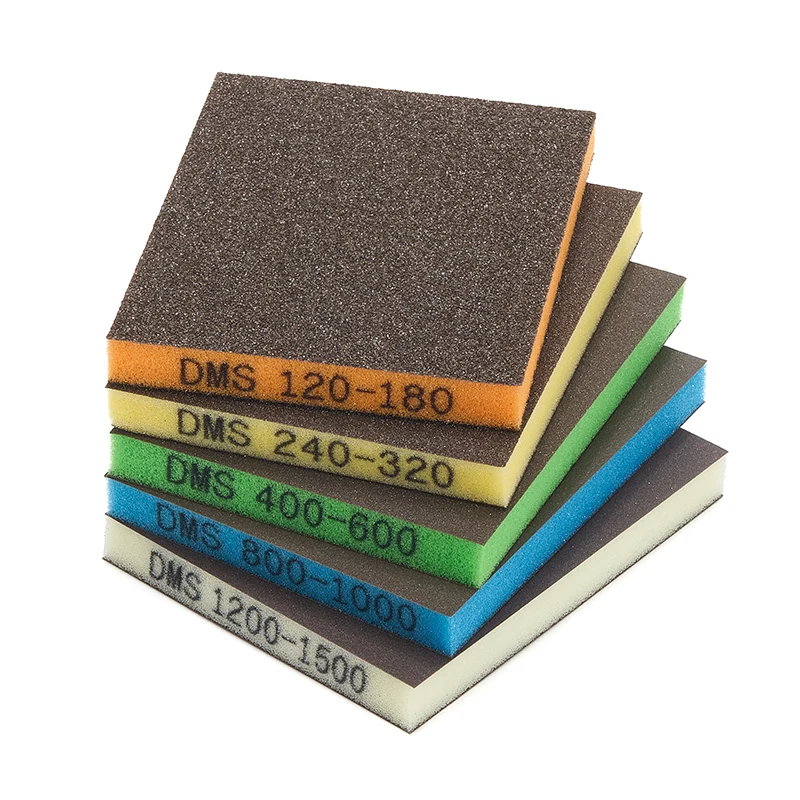 Colorful Double Sided Sanding Sponge